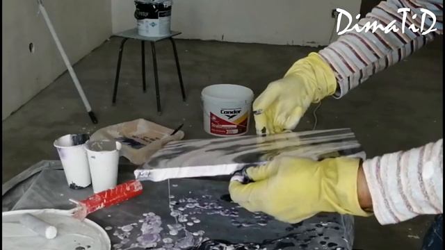 Как самому нарисовать картину-абстракцию за 5 мин. смотреть онлайн