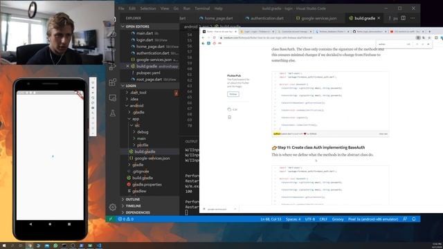Connecting Flutter With Firebase! - LiveCoder #5 смотреть онлайн