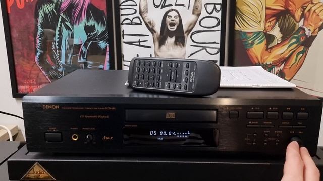 Denon DCD-685 CD Player with 20-bit 2-DAC LAMBDA super linear converter смотреть онлайн