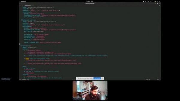Deploying Speckle server with 1 click & docker compose