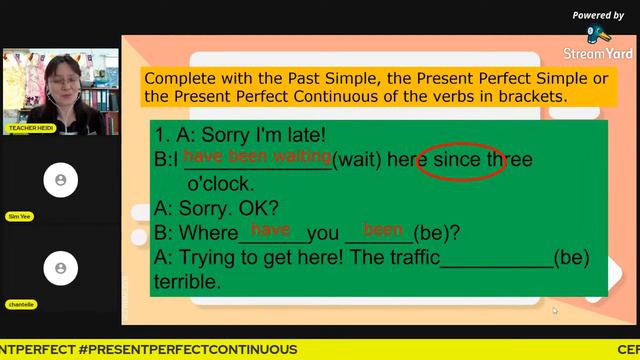 CEFR FORM 4 UNIT 3B :PRESENT PERFECT SIMPLE VS PAST SIMPLE & PRESENT PERFECT CONTINUOUS смотреть онлайн