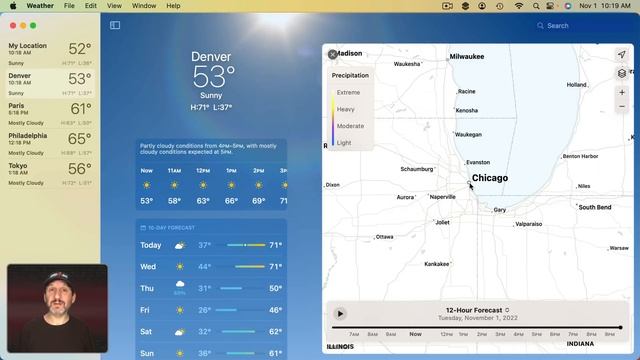 Using the New Mac Weather App смотреть онлайн