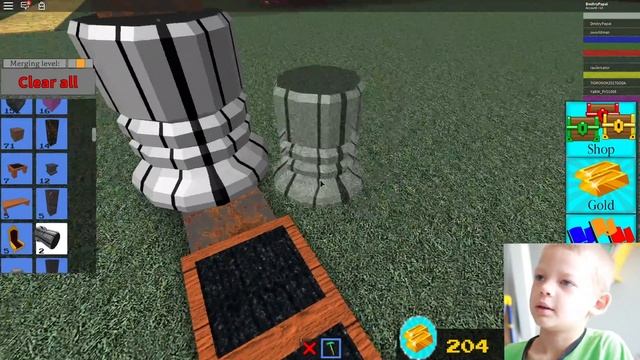 РОБЛОКС ROBLOX построил лодку для поиска сокровищ build a boat for treasure на русском смотреть онлайн