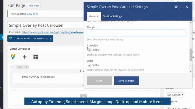 How to Use "Simple Overlay Post" with Carousel смотреть онлайн