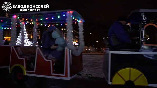 Новогодняя иллюминация Калининграда смотреть онлайн