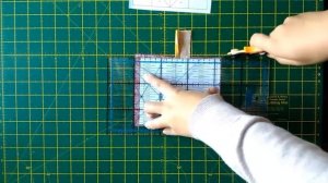 Лоскутное шитье по бумаге