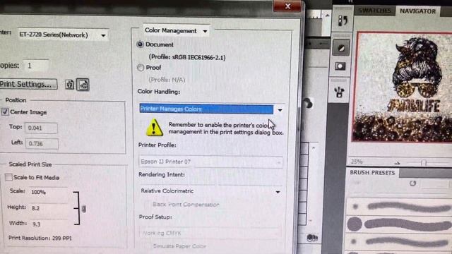 Printing Sublimation in Adobe Photoshop смотреть онлайн