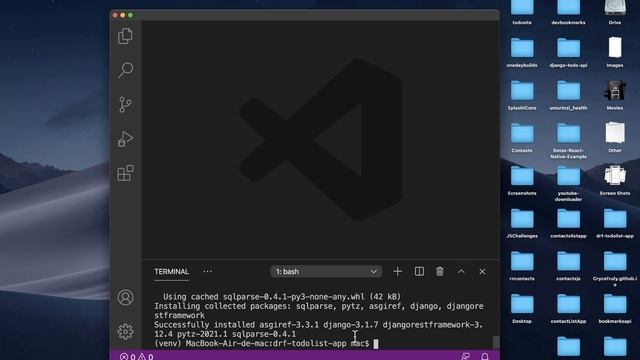 Django Rest Framework complete tutorial. Project Setup and Apps. #2 смотреть онлайн