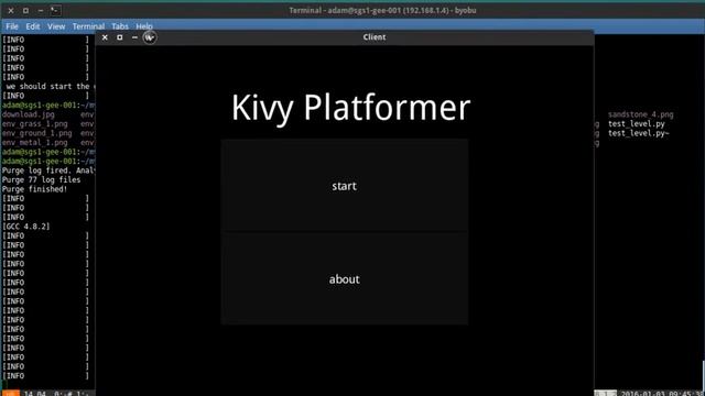 Python Kivy Platform Game - Test 1 смотреть онлайн