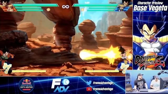 Dragon Ball FighterZ Base Vegeta Breakdown смотреть онлайн