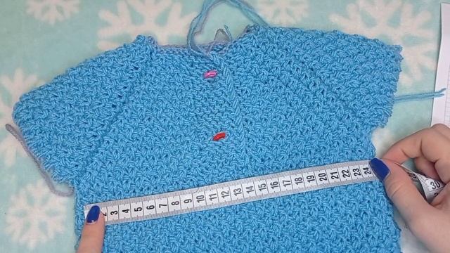 Толстовка спицами / кофта узором рис / от 0 до 1 года / подробный мастер класс смотреть онлайн