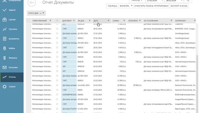 FreshOffice Web CRM. Модуль "Отчеты" смотреть онлайн