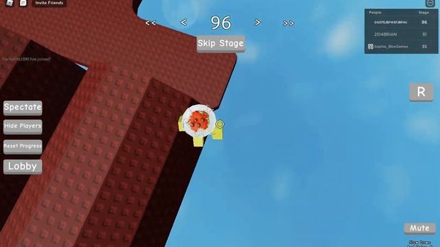 roblox TROLL Jump Per Difficulty Chart Obby Stage 96 смотреть онлайн