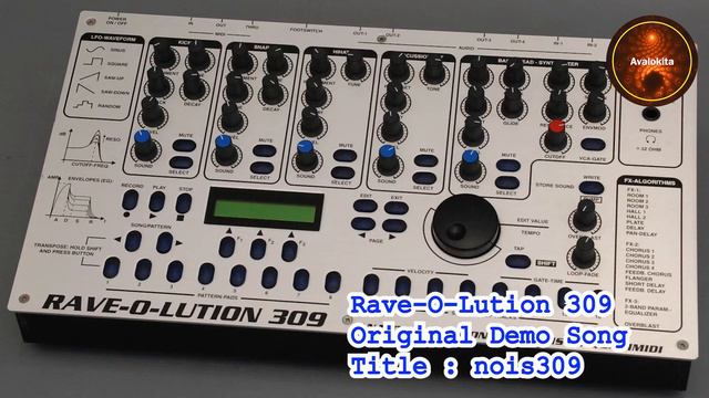 Quasimidi Rave O Lution 309 Original Demo Song - nois309 смотреть онлайн