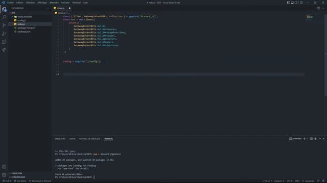 Créer votre propre bot Discord ! #1 - Mise en Place ! Discord JS V14 смотреть онлайн