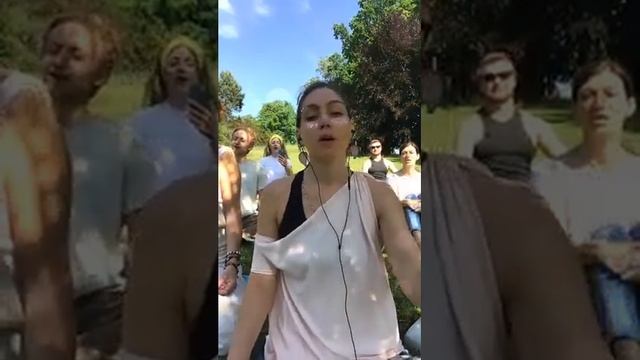 Vocal Yoga by Shanti People - Brahma Gayatri Mantra with Students смотреть онлайн