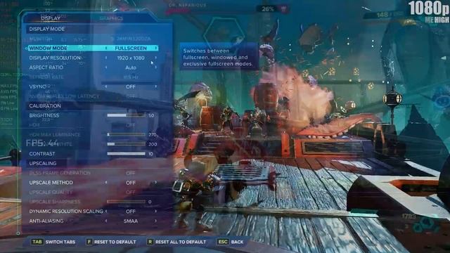 Ratchet & Clank: Rift Apart | 1080p | (RX 580 8 GB | AMD Ryzen 5 1600 AF | 16 GB RAM) смотреть онлайн
