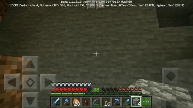 Выживание на телефоне в MineCraft Pocket Edition (1.11.0.10) #21 - КРЕПОСТЬ
