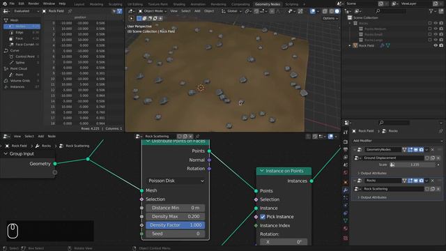 02.Example - Simple Rock Scattering смотреть онлайн