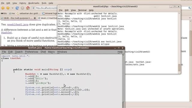 Defining and using non-destructive static methods on Hashsets смотреть онлайн