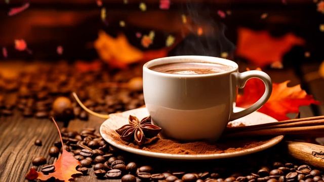 Smooth October Jazz | Relaxing Autumn with Smooth Jazz Instrumental & October Jazz for Work, Study смотреть онлайн