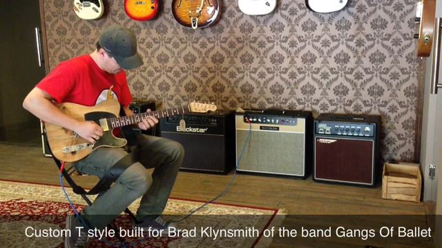 Ramsay Phillips Custom Guitars - Brad Klynsmith Custom T смотреть онлайн