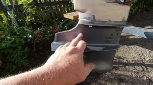 Перегрев и не достаточное охлаждение мотора Yamaha9.9D Устранено!