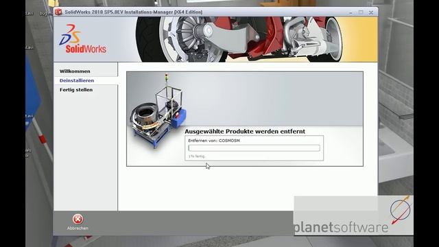 SolidWorks uninstall including current user settings смотреть онлайн