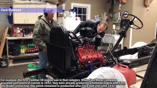 FORD FLATHEAD V8  Engines Cold Starting Up And  NICE Sound