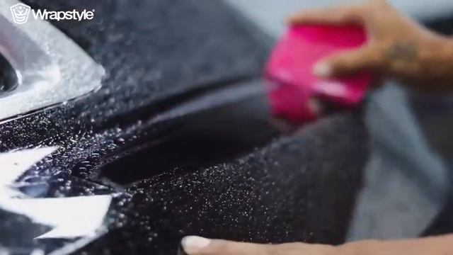 Audi Etron Receiving Full Color Change In GSWF Gloss Dark Amethyst Paint Protection Film. смотреть онлайн