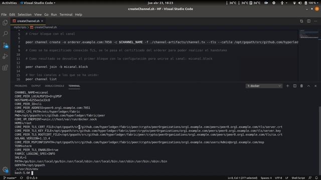 CREAR Y UNIR PEERS AL CANAL | Hyperledger Fabric 2.0 | Tutorial en español смотреть онлайн