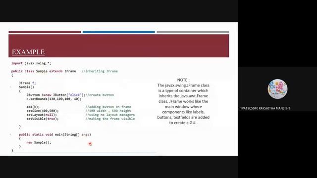 Swing Inheritance & Image Icon With JLabel смотреть онлайн
