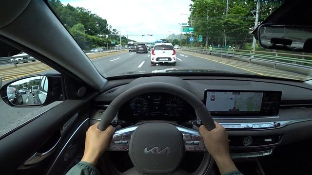 (랜선드라이브) 더 뉴 K9 3.8 AWD 마스터즈 1인칭 주간주행, 2022 KIA K900 The New K9 POV Test Drive