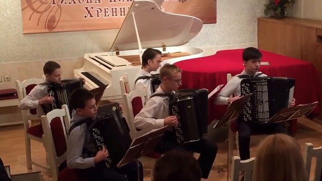 А.П.Бородин "Половецкие пляски" из оп."Князь Игорь". Исп. Ансамбль, ДМШ им. Л.Н.Власенко смотреть онлайн