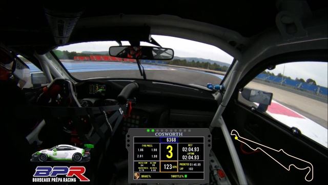 Paul RICARD PORSCHE 991.2 GT3 R 2019 J.SANCHEZ Bestlap 2:04:50