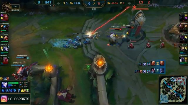 IMT Huni Yasuo VS C9 Impact Shen Game 3 Highlights - 2016 NA Regional Qualifier смотреть онлайн