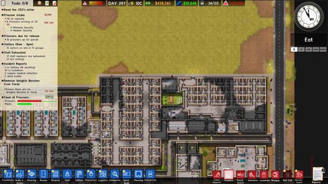 How to Build the PERFECT Holding Cell - Prison Architect #51 смотреть онлайн
