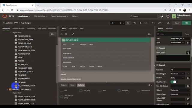 18. Data Entry From in Oracle Apex .Tutorial- 04 смотреть онлайн