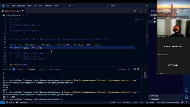 W4D3: Lambdas and List Comprehensions смотреть онлайн