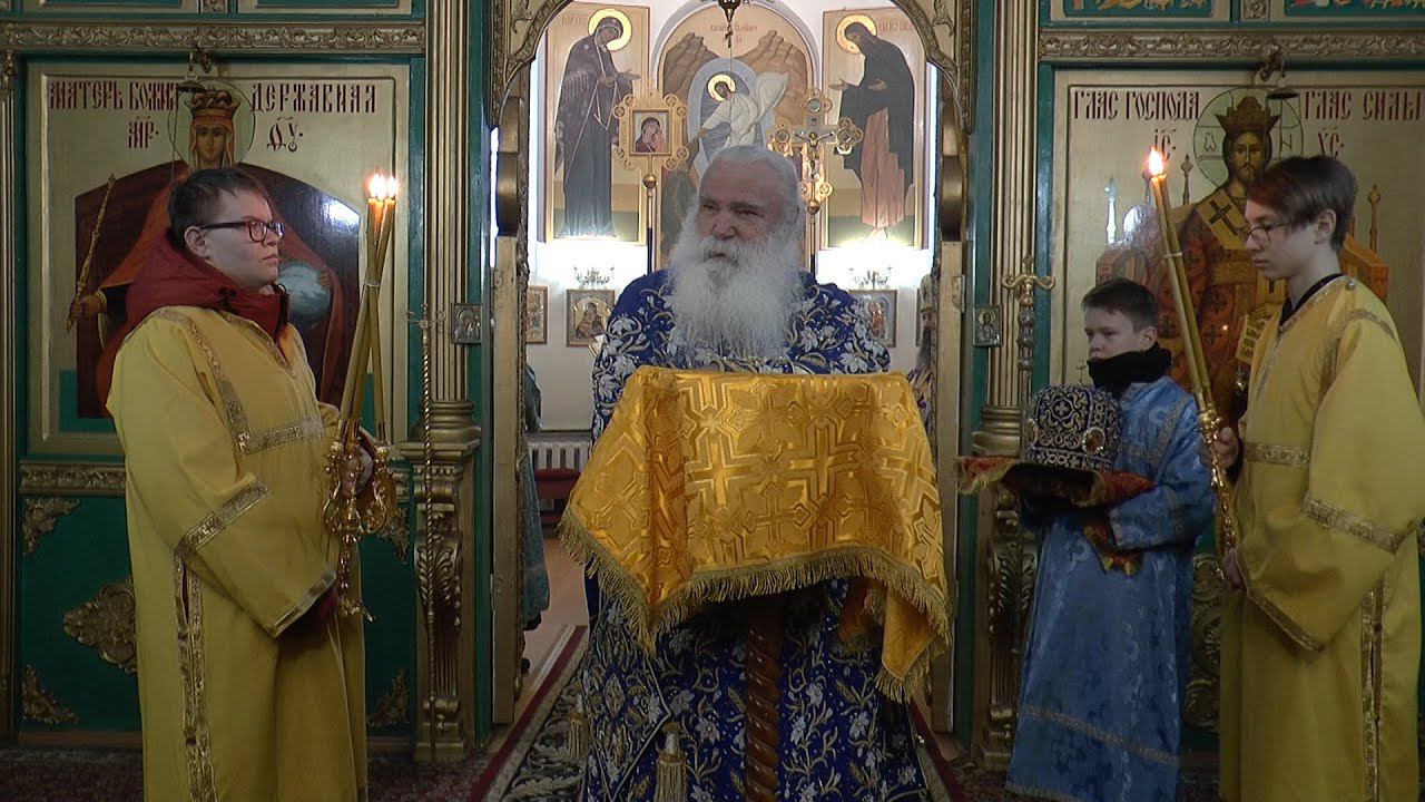 Проповедь в праздник иконы Божией Матери «Воскрешающая Русь» 18_12_2022 смотреть онлайн