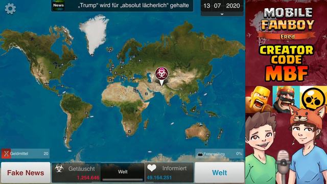 DIE FAKE NEWS ZERSTÖRT DIE WELT! ⭐️ Plague Inc. смотреть онлайн