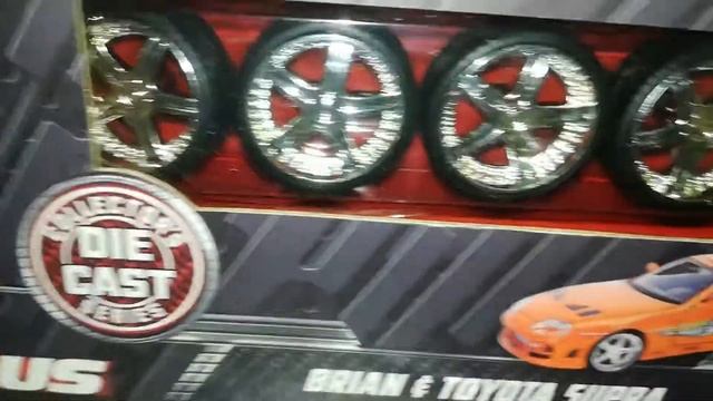Fast and furious toyota supra building kit 1/24 metal смотреть онлайн