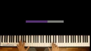 Чему учат в школе_ ● караоке _ PIANO_KARAOKE ● ᴴᴰ + НОТЫ & MIDI _ _Буквы разные писать...