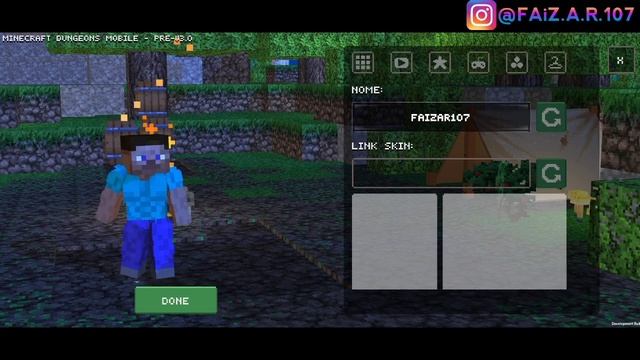 Tutorial Custom Skin Di Minecraft Dungeons Android Versi 3.0!!! - Minecraft Dungeons Indonesia