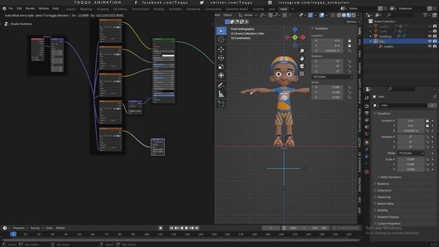 Blender Geometry Nodes Character Transformation Tutorial [Tutorial files included] смотреть онлайн