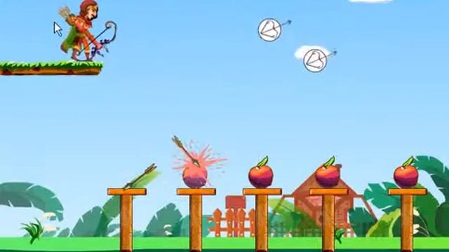 Robin Shoot Apple - LEVEL 12 смотреть онлайн