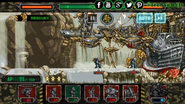 Metal Slug Attack | iOS/Android Gameplay (New Games 2016) смотреть онлайн