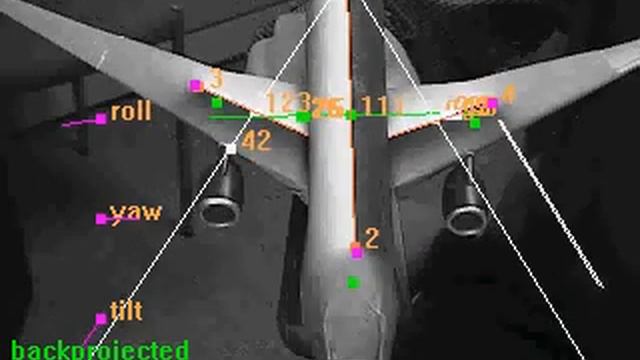 plane6dof: OpenCV tracking a model plane in 6DOF смотреть онлайн