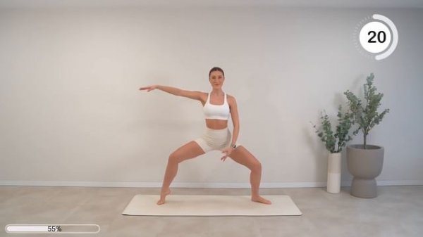 30 Min ALL STANDING PILATES - FULL BODY _ Toned Upper   Lower Body _  Burn Fat _ No Repeat