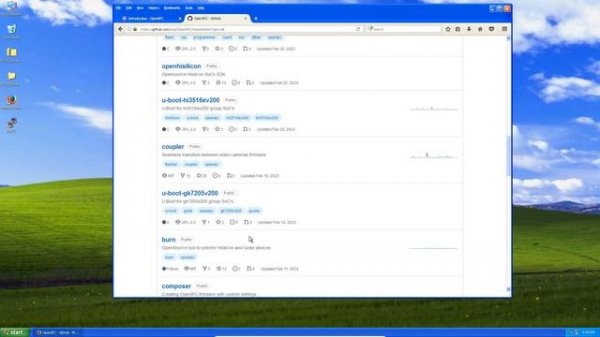 OpenIPC BURN Utility (guide for Windows XP)